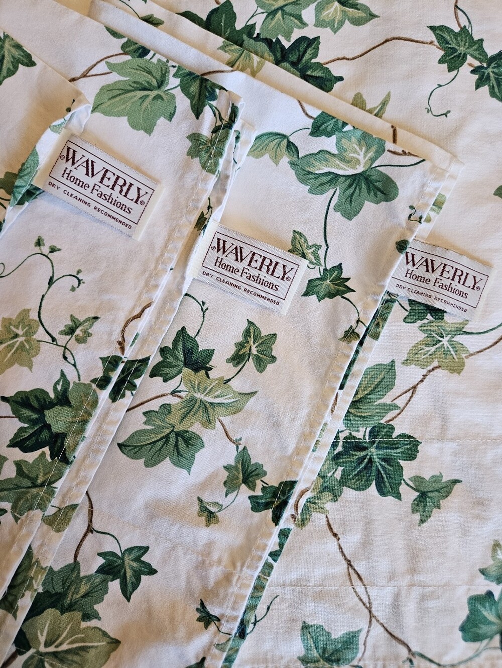 Waverly English Ivy Schumacher Balloon or Flat Valance Cottagecore 79x14